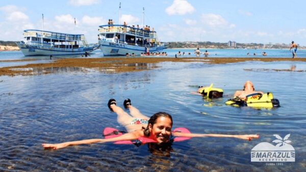 Mergulho nas Piscinas Naturais de Pirangi Passeio de Barco